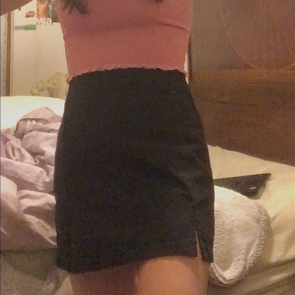 Black Cara Skirt Brandy Melville
